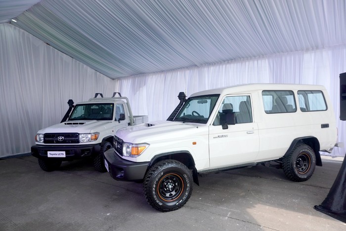Elegan, Toyota Land Cruiser Jadi Kendaraan Operasional Tambang