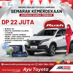 Miliki Toyota Rush 2024 dengan Kredit Terbaik – Solusi Ideal untuk Petualangan Anda!